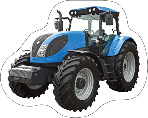 Carbotex Trecker Traktor Form-Kissen Dekokissen Zierkissen für Kinder von Carbotex