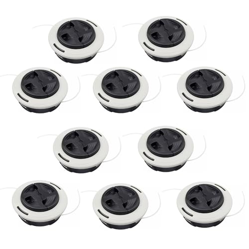 10 Stück C26-2 Trimmerköpfe 4002 710 2169 für Stihl AutoCut C26-2 FS55 FS55R FS56 FS56RC FS70 FS70R FS80 FS85 FS90 FS90R FS91 FS91R FS94 FS94R FS94R FS94R 110 FSC. Rasentrimmer 111R FS111RX FS120 10 Stück C26-2 Trimmerköpfe 4002 710 2169 für Stihl AutoCut C26-2 FS55 FS55R FS56 FS56RC FS70 FS70R FS80 FS85 FS90 FS90R FS91 FS91R FS94 FS94R FS94R FS94R 110 FSC. Rasentrimmer 111R FS111RX FS120 von Carburionix