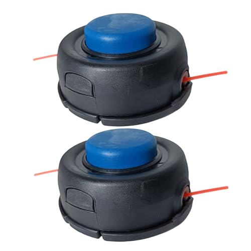 2 Stück T35 Trimmerkopf (M10 x 1,25 LHF) für Husqvarna Unkrautfresser 123L 128LD 223L 224L 225L 232L 322L 323L 324LX 325L 325LX 326LX 326LDX 322R 323R 525 l, 52 l. 5LS Rasentrimmer Teile 537388101 von Carburionix