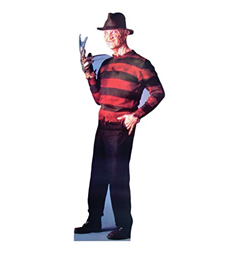 Cardboard People Advanced Graphics Freddy Krueger (A Nightmare On Elm Street) Lebensgroßes Standup-Poster von Cardboard People