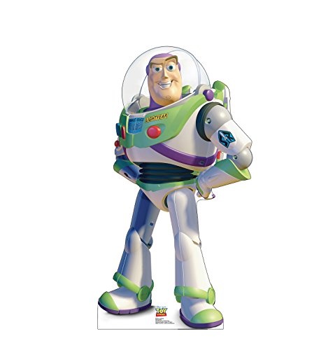 Cardboard People Buzz Lightyear Pappaufsteller in Lebensgröße – Disney Pixars Toy Story von Cardboard People