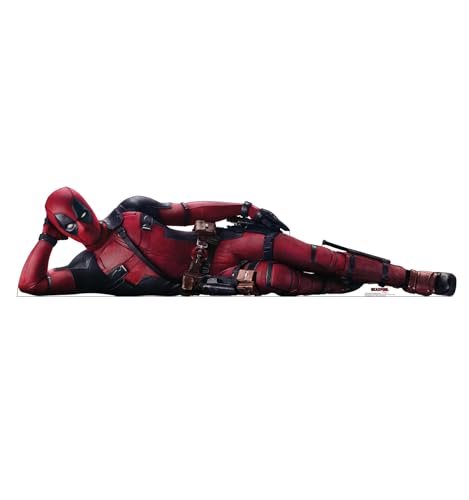 Cardboard People Deadpool Pappaufsteller in Lebensgröße, zum Hinlegen – Deadpool (Film) von Cardboard People