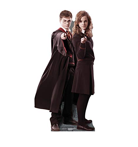Cardboard People Harry Potter & Hermine Granger Pappaufsteller in Lebensgröße – Harry Potter und der Orden des Phönix von Cardboard People