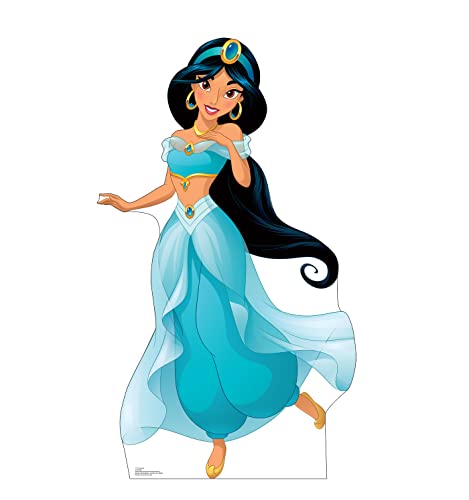 Cardboard People Jasmine Pappständer mit Ausschnitten – Disney von Cardboard People
