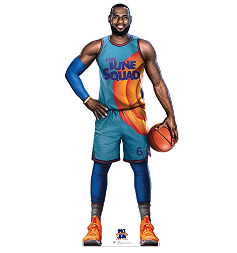 Cardboard People Lebron Pappaufsteller in Lebensgröße – Space Jam: Ein neues Vermächtnis (Film 2021) von Cardboard People
