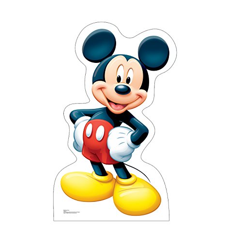Cardboard People Mickey Mouse Pappaufsteller zum Aufstellen, lebensgroß von Cardboard People