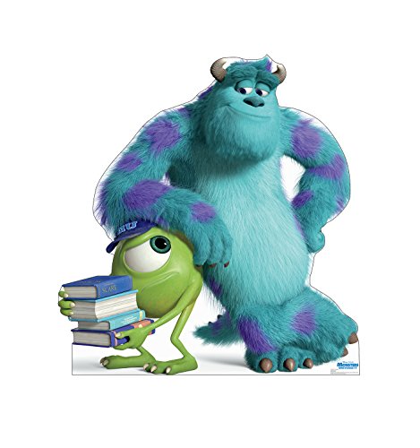 Cardboard People Mike & Sulley Pappaufsteller in Lebensgröße – Disney Pixars Monsters University von Cardboard People