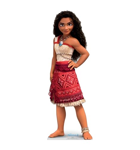 Cardboard People Moana Pappaufsteller in Lebensgröße – Disneys Moana 2 (Film 2024) von Cardboard People