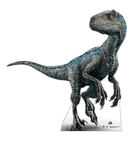 Cardboard People Pappaufsteller Jurassic World (2015 Film), Blau von Cardboard People