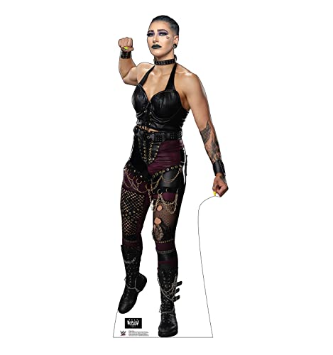 Cardboard People Rhea Ripley Standup aus Karton mit Ausschnitt – WWE Superstar von Cardboard People