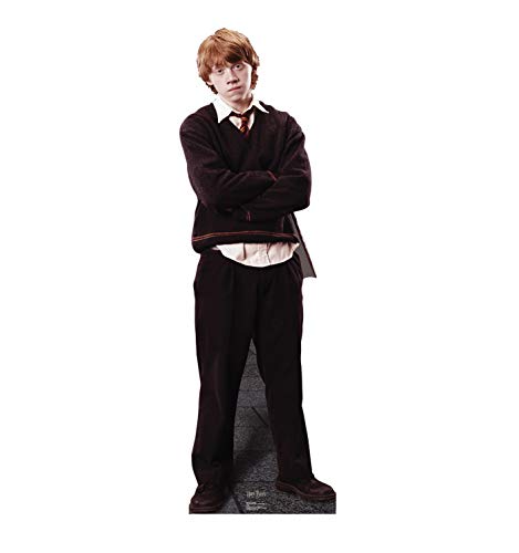 Cardboard People Ron Weasley Pappaufsteller in Lebensgröße, Karton, Green, Lebensgroßer-Charakter-Ausschnitt, Cutout von Cardboard People