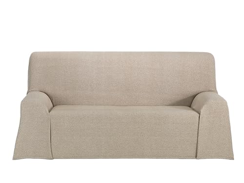 Cardenal Textil - Mehrzweckdecke Saona, Bettdecke, Sofaüberwurf, Beige, 180 x 260 cm von Cardenal Textil