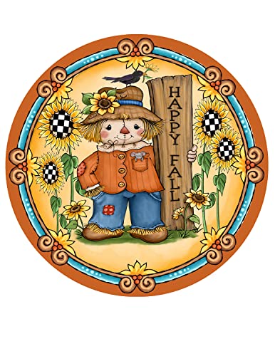 Retro Metall-Blechschild 30,5 x 30,5 cm Happy Autumn Vogelscheuche Kürbis Wanddekoration Herbstkranz Schild Happy Fall Schild Rund Kranz Schild Lustige Wanddekoration Nostalgische Kunst Dekor Retro Metall-Blechschild 30,5 x 30,5 cm Happy Autumn Vogelscheuche Kürbis Wanddekoration Herbstkranz Schild Happy Fall Schild Rund Kranz Schild Lustige Wanddekoration Nostalgische Kunst Dekor von Cardigirl