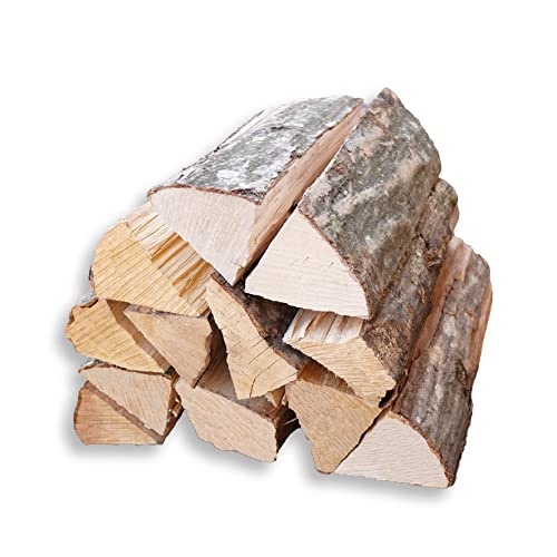 Brennholz Buche für Kamin, Pizzaofen, Grillholz, Feuerschale - luftgetrocknet, ofenfertig, hoher Brennwert, wenig Ruß Menge: 11 KG von CardioCell