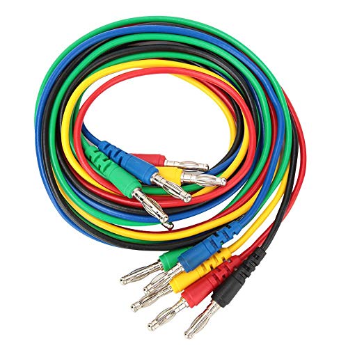 Bananen-Messleitung, p1043 5 stücke Banane zu Bananenstecker Testleitungssatz 4mm Stapelbar Bananenstecker Draht Weichen Silikon Testkabel Blei Spritzguss Männlichen Bananen-Messleitung, p1043 5 stücke Banane zu Bananenstecker Testleitungssatz 4mm Stapelbar Bananenstecker Draht Weichen Silikon Testkabel Blei Spritzguss Männlichen von Caredy
