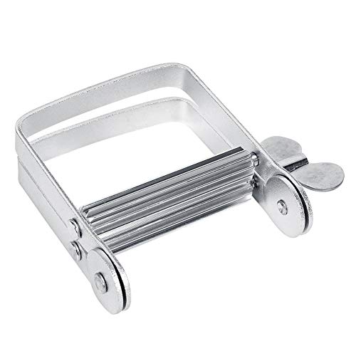 Caredy Tubenpresse, Aluminium Squeezer Rolling Tube Werkzeug Geeignet für Zahnpasta Wringer Roller Kit von Caredy