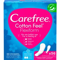 Carefree Slipeinlagen Cotton Feel Flexiform mit Frischeduft, 56 St. von Carefree