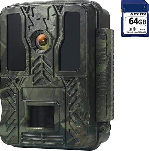 Carehabi Wildkamera nachtsichtgerät 4K 24MP 28m Nachtsicht wärmebildkamera Jagd Nachtsicht IP67 Wasserdicht 0.2s Schnelle Trigger für wildtierkamera mit 64GB sd Karte 46pcs-940nm-IR-LED Carehabi Wildkamera nachtsichtgerät 4K 24MP 28m Nachtsicht wärmebildkamera Jagd Nachtsicht IP67 Wasserdicht 0.2s Schnelle Trigger für wildtierkamera mit 64GB sd Karte 46pcs-940nm-IR-LED von Carehabi