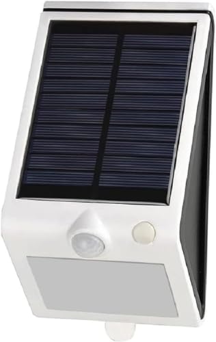 Carehabi Solarlampen für Außen,LED Solarleuchte für Außen mit Bewegungsmelder,Superhelle Solarleuchte, 1500mAh Wasserdichte Wandleuchte Garten-Umweltfreundlich und Effizient von Carehabi