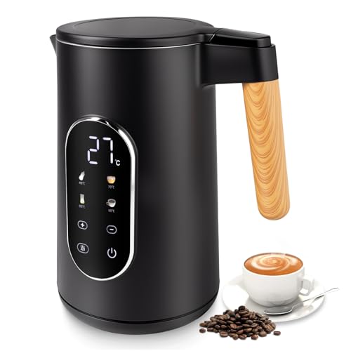 Wasserkocher Edelstahl 1.7 L Wasserkocher mit Temperatureinstellung 40°C-100°C Wasserkocher Edelstahl 1.7 L Wasserkocher mit Temperatureinstellung 40°C-100°C von Carehabi