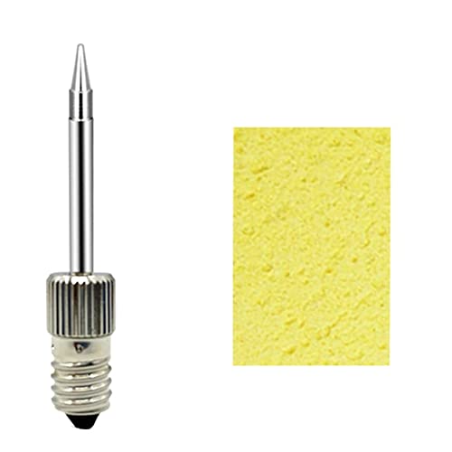 Carerina USB-LöTkolbenkopf E10-Schnittstelle LöTkolben LöTkolbenkopf LöTkolbenkopf mit Gewinde (Spitz) von Carerina