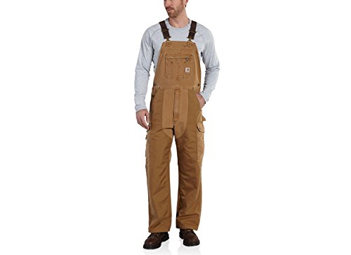 Carhartt Latzhose Double Barrel 101813, Farbe:carharttbraun;Größe:W30/L30 von Carhartt