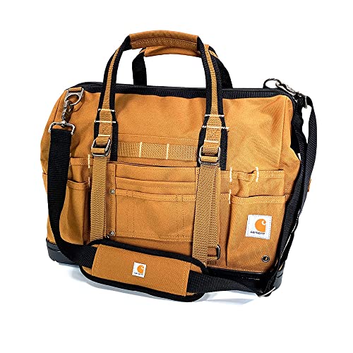 Carhartt Gear B0000354 Werkzeugtasche, 45,7 cm, geformter Boden, Einheitsgröße, Carhartt Braun von Carhartt