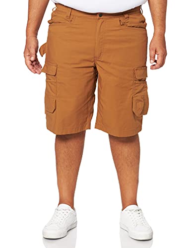 Carhartt Herren Rugged Flex® Relaxed Fit Ripstop Cargo-Arbeitsshorts mit mehreren Taschen, Carhartt® Braun, W30 von Carhartt