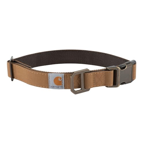 Carhartt Hundehalsband Ente Nylon Carhartt braun/Dunkelbraun, Large von Carhartt