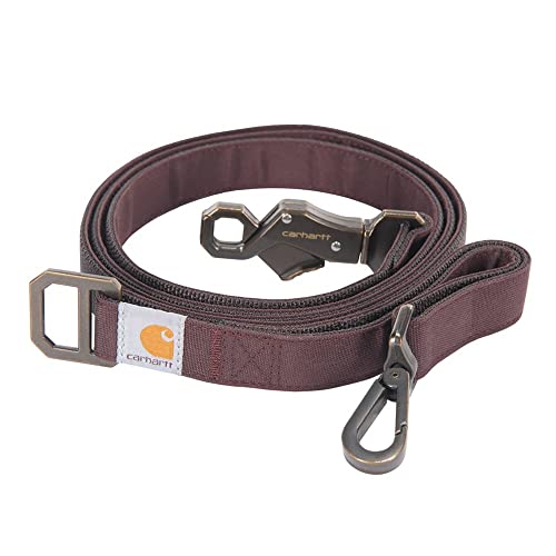 Carhartt Hundeleine, Nylon, Entenmotiv, Deep Wine, Größe S von Carhartt