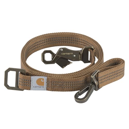 Carhartt Hundeleine braun/gebürstetes Messing, Größe L von Carhartt