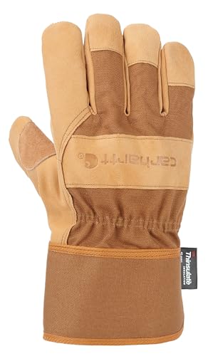Carhartt Isolierter System 5 Arbeitshandschuh mit Sicherheitsmanschette, Braun, M (1 Paar) von Carhartt