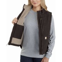 Carhartt - Sherpa Lined Mock Taupe t.m Ärmellose Weste – 104224-032-M Carhartt - Sherpa Lined Mock Taupe t.m Ärmellose Weste – 104224-032-M von Carhartt