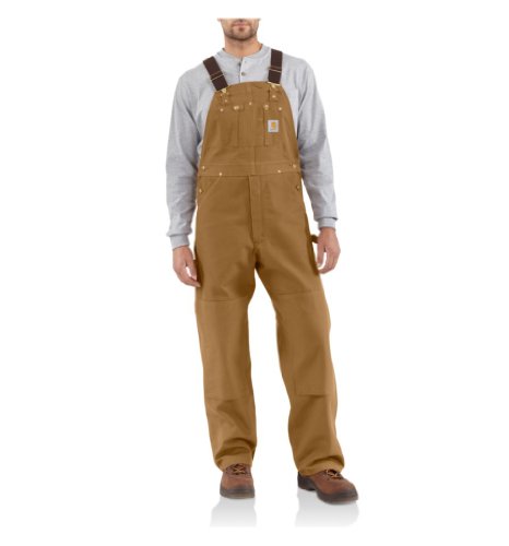 Carhartt Workwear Latzhose Duck Bib Overall, Arbeitshose, Größe 32 / 32, braun R01BRN Carhartt Workwear Latzhose Duck Bib Overall, Arbeitshose, Größe 32 / 32, braun R01BRN von Carhartt