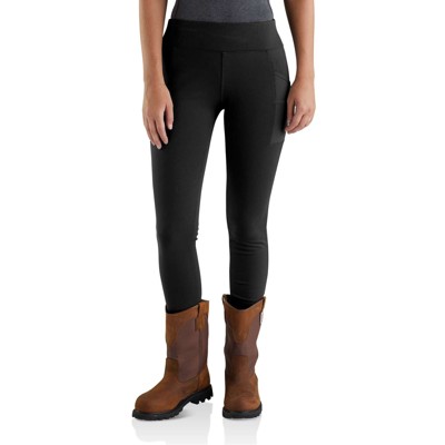Damen Leggings FORCE LIGHTWEIGHT UTILITY LEGGING, schwarz, Größe L von Carhartt