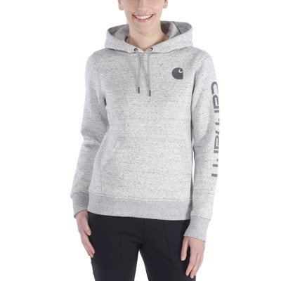 Damen Sweatshirt CLARKSBURG SWEATSHIRT, Größe XL, asphalt heather nep Damen Sweatshirt CLARKSBURG SWEATSHIRT, Größe XL, asphalt heather nep von Carhartt