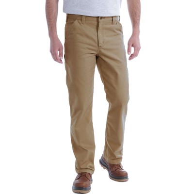 Herren Arbeitshose Relaxed Fit WASHED TWILL DUNGAREE, dark khaki, Größe W34/L32 Herren Arbeitshose Relaxed Fit WASHED TWILL DUNGAREE, dark khaki, Größe W34/L32 von Carhartt
