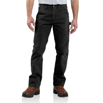 Herren Arbeitshose Relaxed Fit WASHED TWILL DUNGAREE, schwarz, Größe W34/L32 Herren Arbeitshose Relaxed Fit WASHED TWILL DUNGAREE, schwarz, Größe W34/L32 von Carhartt