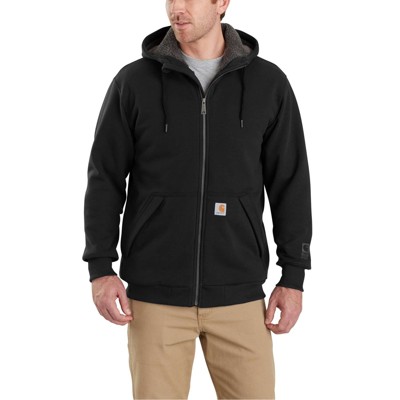 Herren Hoodie SHERPA LINED MIDWEIGHT ZIP, schwarz, Größe L Herren Hoodie SHERPA LINED MIDWEIGHT ZIP, schwarz, Größe L von Carhartt