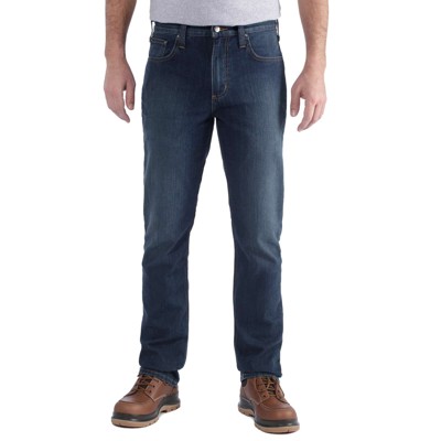 Herren Jeanshose RUGGED FLEX STRAIGHT TAPERED JEAN, superior, Größe W30/L30 von Carhartt