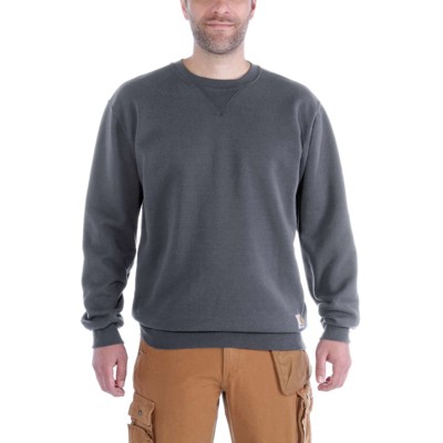 Herren Sweatshirt MIDWEIGHT CREWNECK SWEATSHIRT, carbon heather, Größe S von Carhartt