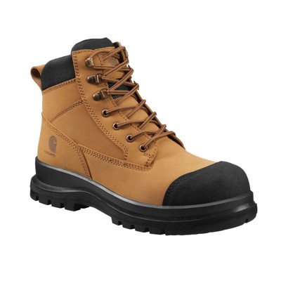 Sicherheitsstiefel Unisex DETROIT 6" S3 ZIP BOOT, wheat, Größe 47 Sicherheitsstiefel Unisex DETROIT 6" S3 ZIP BOOT, wheat, Größe 47 von Carhartt