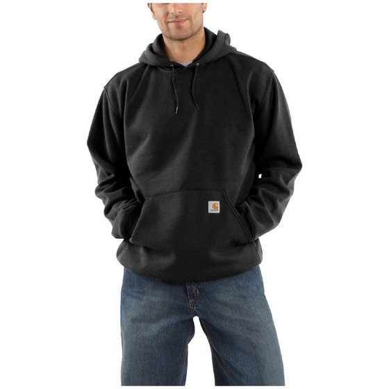 carhartt® - Herren Kapuzensweater Loose Fit HOODED SWEATSHIRT, schwarz, Größe S von Carhartt