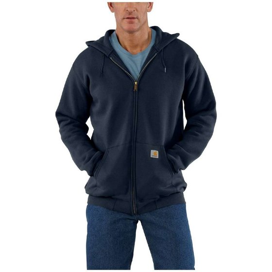 carhartt® - Herren Kapuzensweater ZIP HOODED SWEATSHIRT, new navy-blau, Größe L von Carhartt