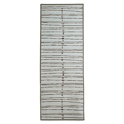 Küchenläufer Teppichläufer Zen Collection 57 x 200 cm M767 50 x 200 cm grau von Carillo