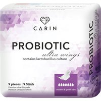 CARIN Inkontinenz-Einlage "Carin ProBiotic" Packung, 4er Packung (36 Einlagen), 36 Stk. tlg. 4er Packung (36 Einlagen), Damen-Hygiene bei Vaginalentzündungen von Carin