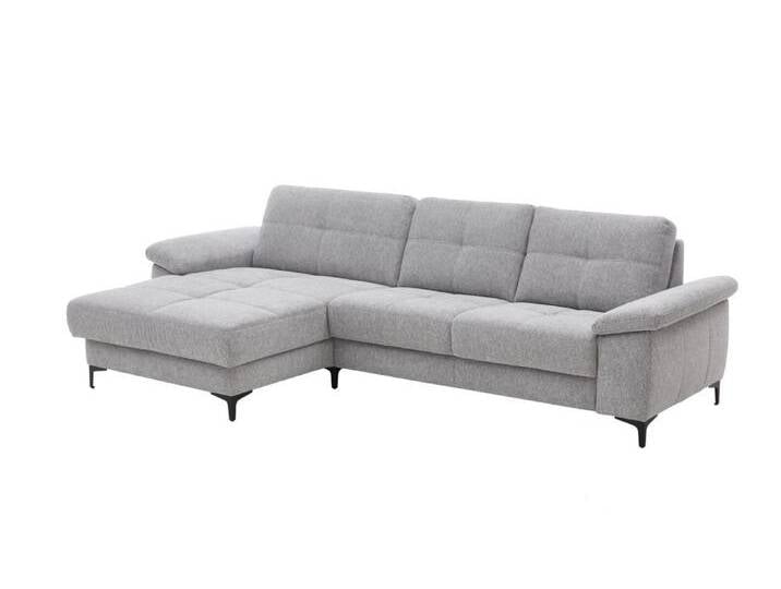 Carina Polsterecke VIVA ca. 296x162cm in Stoff Famous Frost grey Carina Polsterecke VIVA ca. 296x162cm in Stoff Famous Frost grey von Carina-Polstermöbel