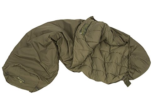 Tropen 200 Schlafsack Leichter, atmungsaktiver Schlafsack für Erwachsene mit Moskito-Netz für Camping, Outdoor, Trekking, Backpacking; Oliv von Carinthia