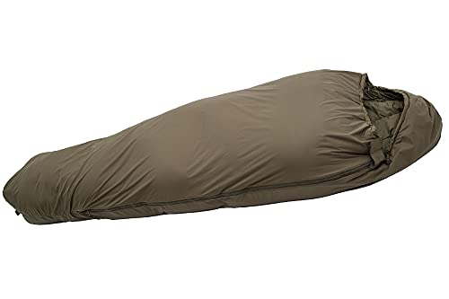 Tropen 185 Schlafsack Leichter, atmungsaktiver Schlafsack für Erwachsene mit Moskito-Netz für Camping, Outdoor, Trekking, Backpacking; Oliv von Carinthia