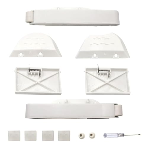 Carkio AXV417WHP Pool Cleaner Kit, Pool Cleaner Pod Swing Kit Compatible with Hayward Navigator Pool Vac Ultra Pool Cleaners,with AXV604WHP Front and Rear Bezels, AXV434WHP Flap, AXV414P Pod Shoes von Carkio